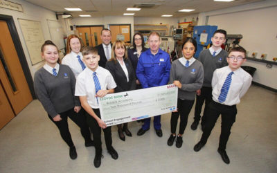 Unipres donates award win to local school