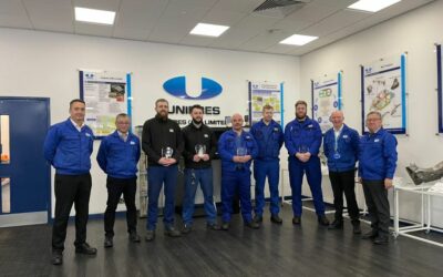 Unipres Maintenance Technicians receive awards